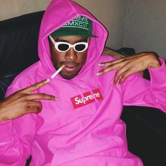 Supreme Box Logo Hooded Sweatshirt Magenta - 25FW 착용 스타일