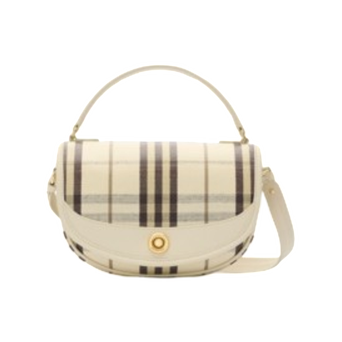81200201 Burberry Highlands Crossbody Bag Light Beige