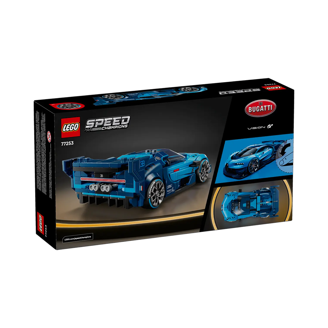 레고 스피드 챔피언 부가티 비전 GT 하이퍼 스포츠카(Lego Speed Champions Bugatti Vision GT Hyper Sports Car) - 2