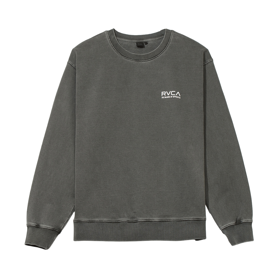 VF11LT004BLK RVCA Multi Logo Graphic Sweatshirt (VF11LT004BLK)