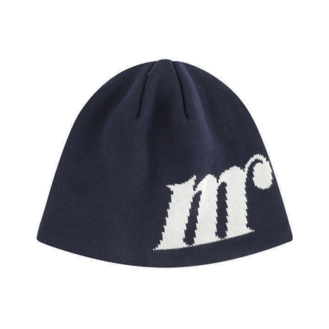 MR25CA008NA0 Manhattan Records M Logo Beanie - Navy