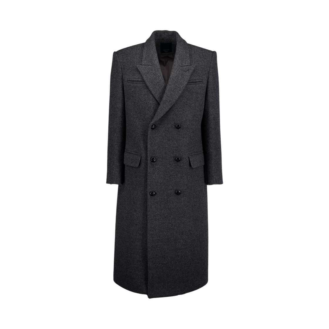 25FWUVSTCGR Undermycar 25FW Slim Fit Tailored Double Coat Gray