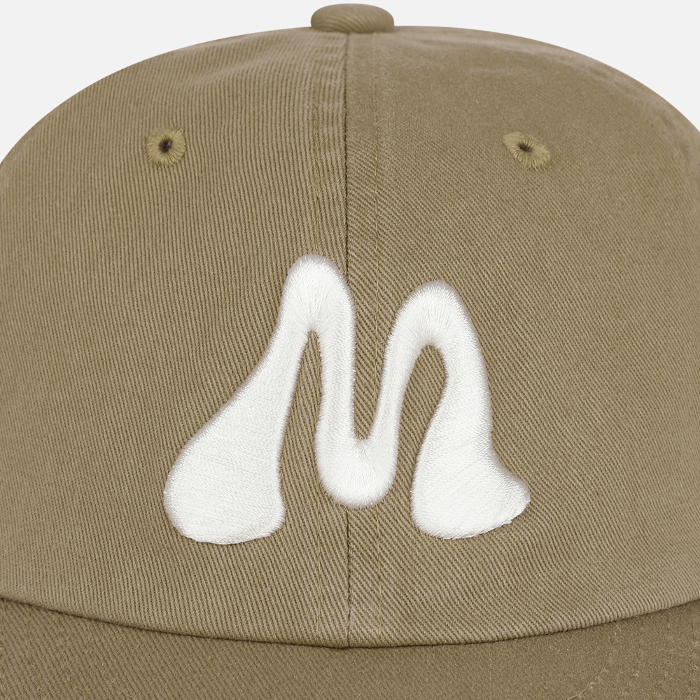맨하탄 레코즈 엠 노트 로고 캡 - 베이지(Manhattan Records M Note Logo Cap - Beige) - 5