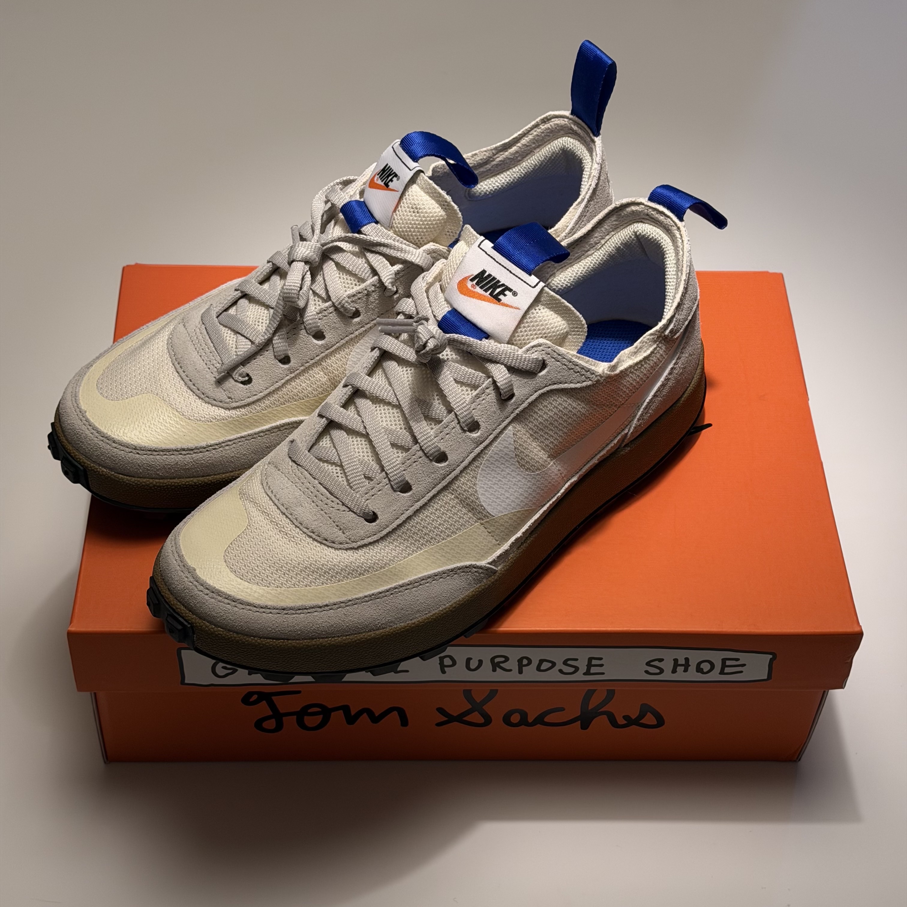 Nike x Tom Sachs General Purpose Shoe Light Cream 착용 스타일 - 2