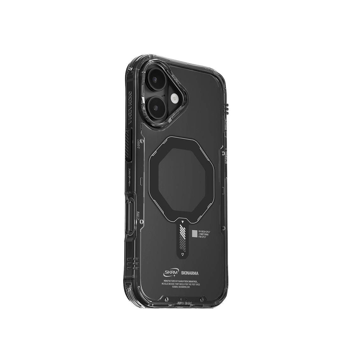 스키나마 아이폰 17 (2025) 6.3 사이도 맥차지 블랙(Skinarma iPhone 17 (2025) 6.3 Sido MagCharge Black)