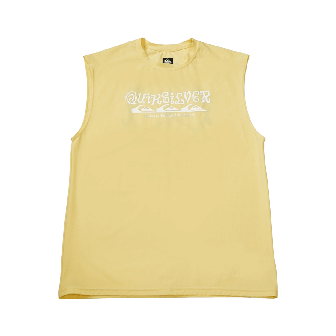 QF21RE044YEL QUIKSILVER UPF 50+ Tree Connection Muscle Sleeveless Rashguard (QF21RE044YEL)