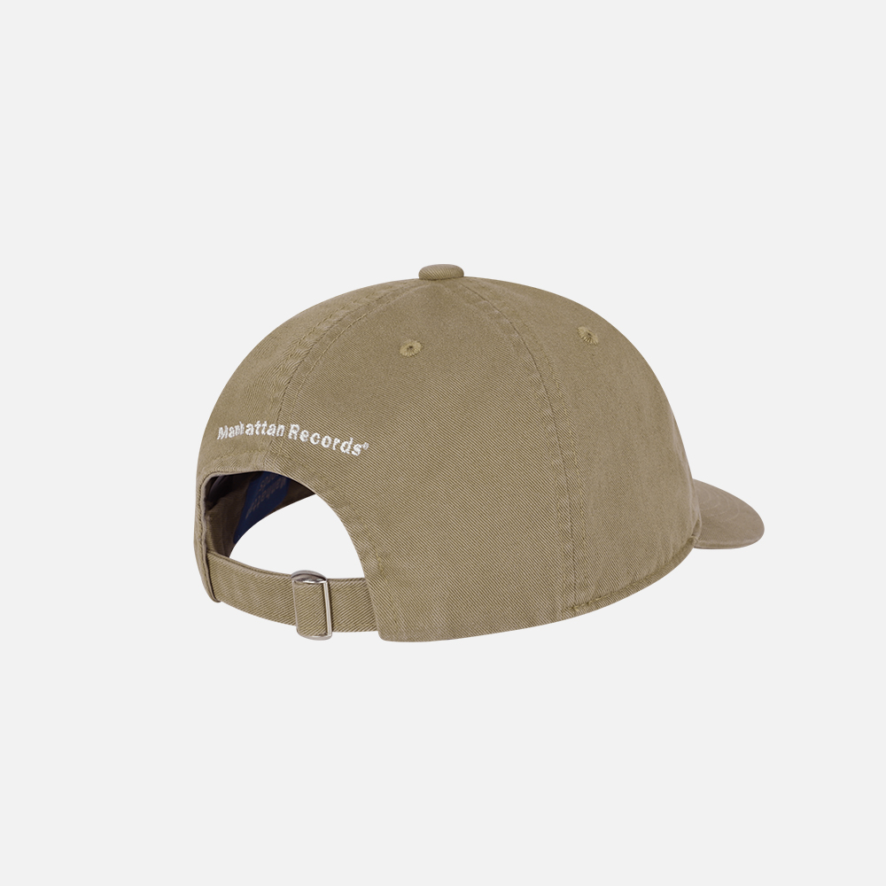 맨하탄 레코즈 엠 노트 로고 캡 - 베이지(Manhattan Records M Note Logo Cap - Beige) - 3