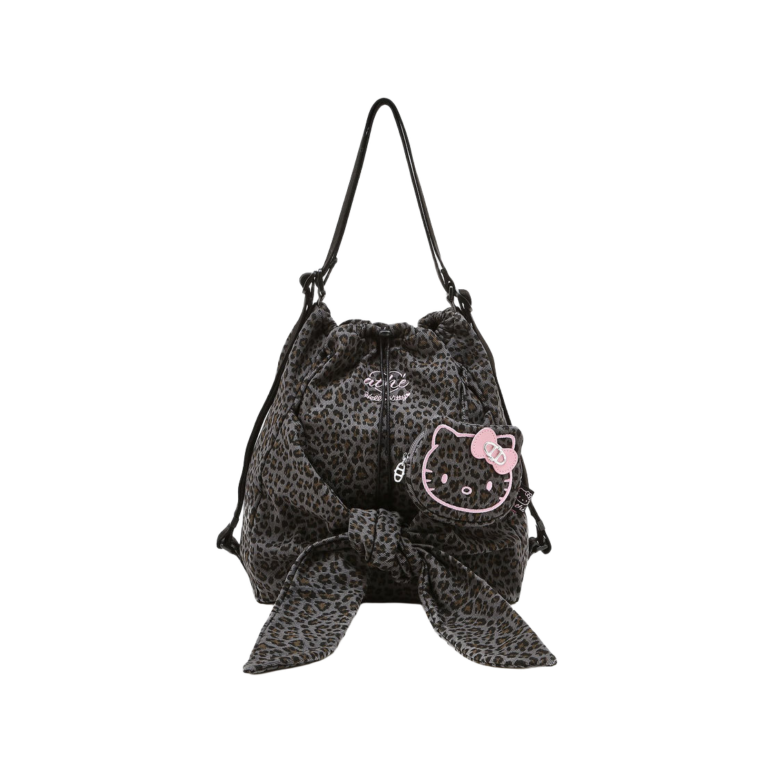 헬로 키티 x 아떼 르봉 레오파드 그레이 백팩 겸 숄더백S_AABA6E001G3(Hello Kitty x Athe Leopard Gray Backpack And Sholder Bag S_AABA6E001G3)