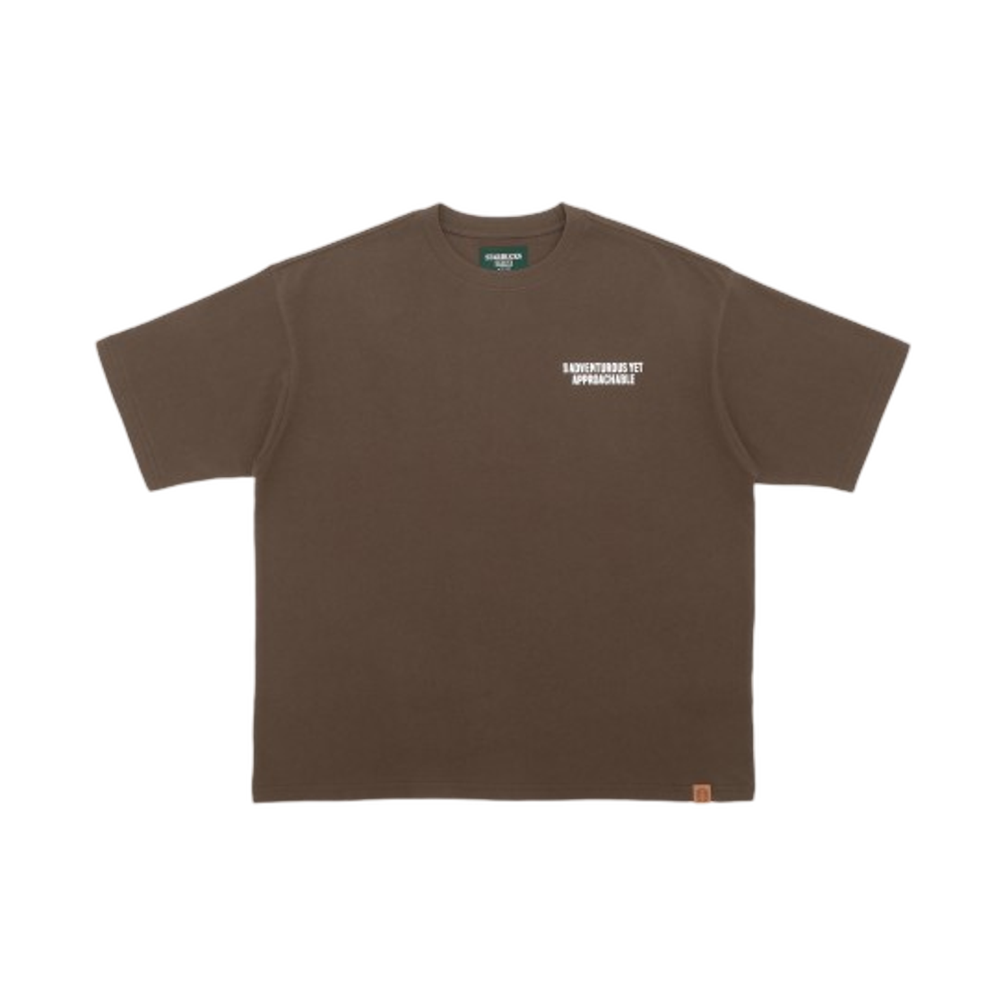 스타벅스 x 빔즈 애니멀 프린트 티셔츠 엘리펀트 브라운(Starbucks x Beams Animal Print T-Shirt Elephant Brown)