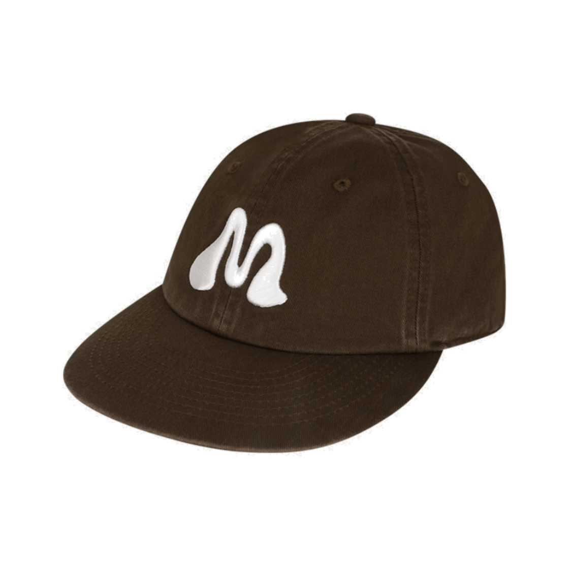 MR25CA016BR0 Manhattan Records M Note Logo Cap - Brown