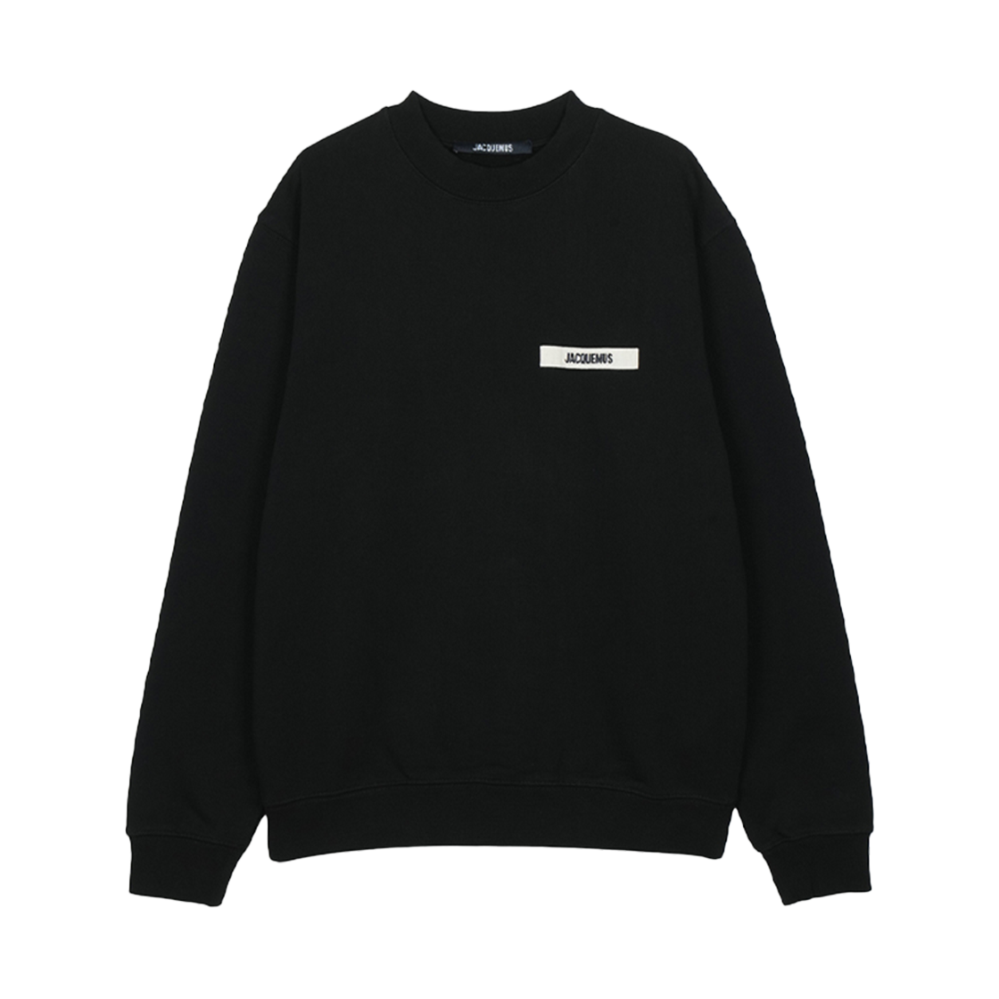 24ESSM00206AJ00126 [20% 쿠폰] Jacquemus The Gros Grain Sweatshirt Black