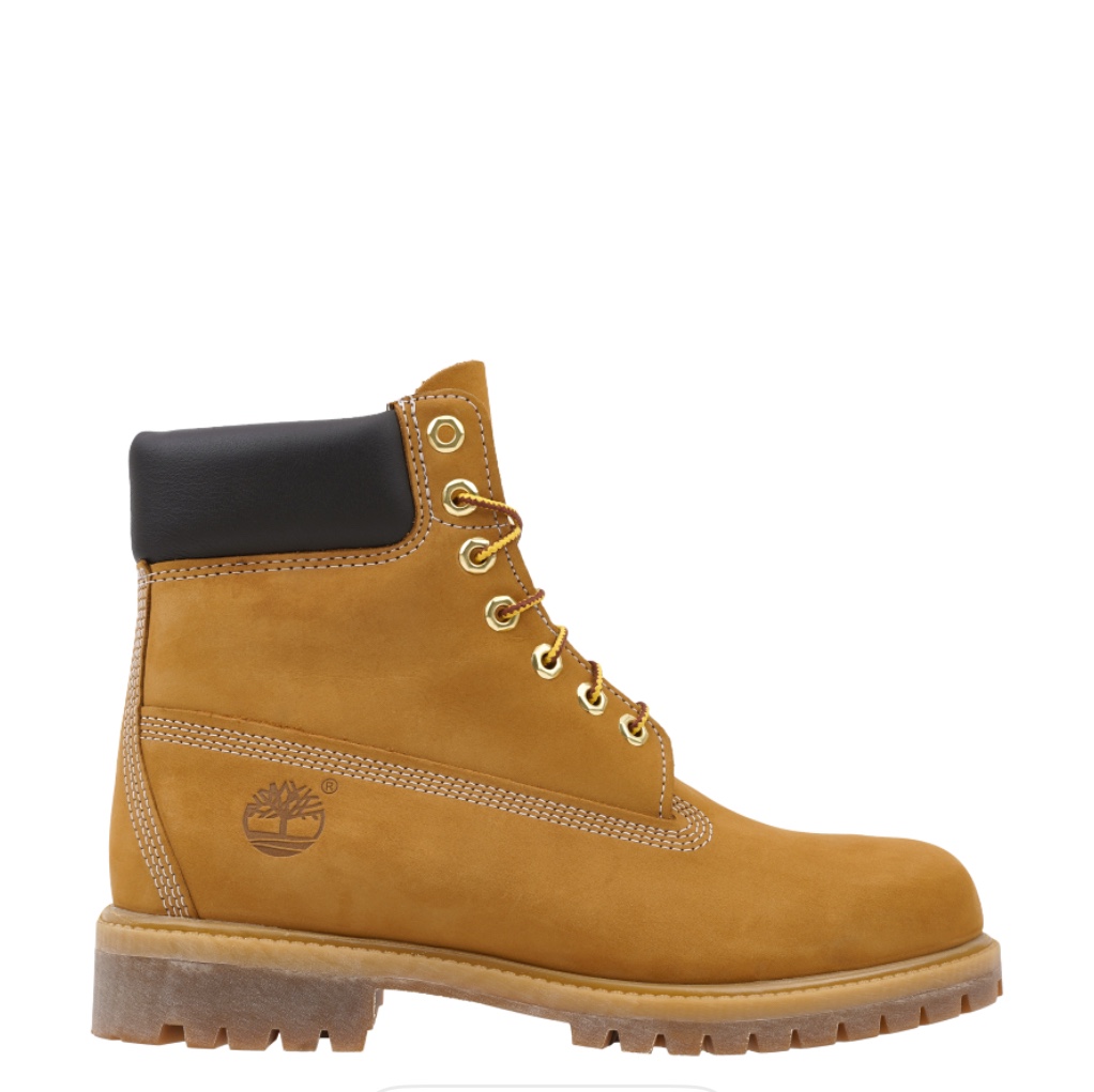 Timberland Premium 6 inch Waterproof Boot Wheat Nubuck - Wide 착용 스타일 - 4