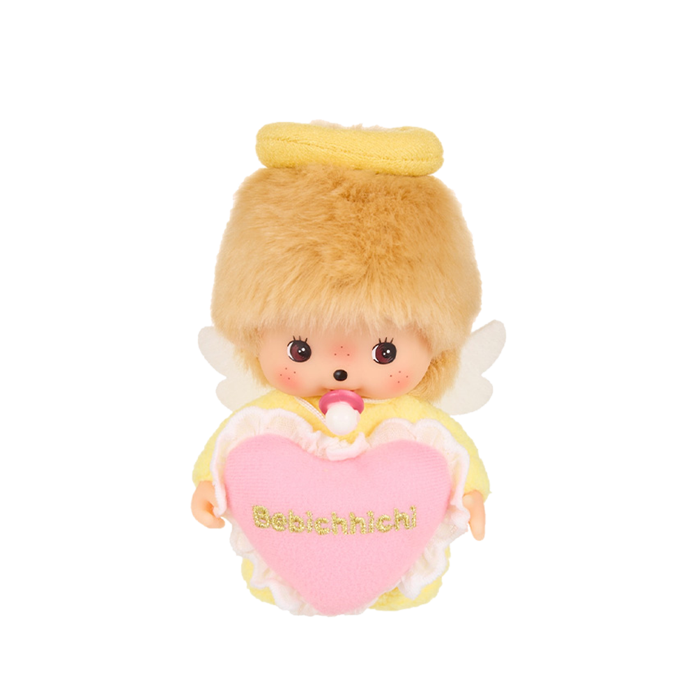 몬치치 러브 해피 엔젤 베비치치 S 보이(Monchhichi Love Happy Angel Bebichhichi S Boy)