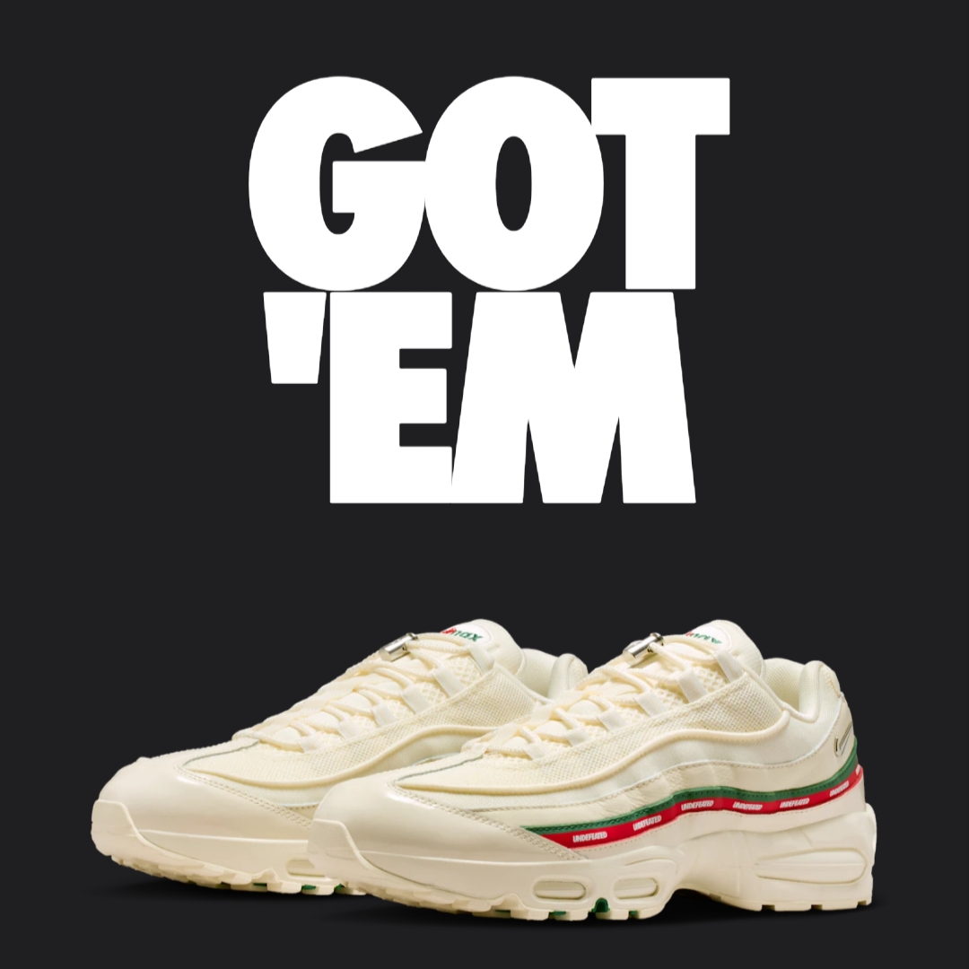 Nike x Undefeated Air Max 95 SP White 착용 스타일