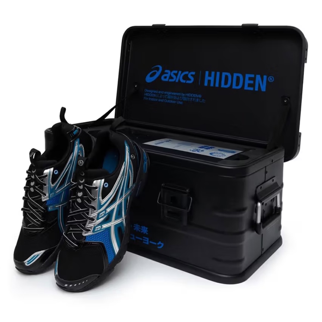 Asics x Hidden NY Gel-DS Trainer 14 Black Blue 착용 스타일 - 3