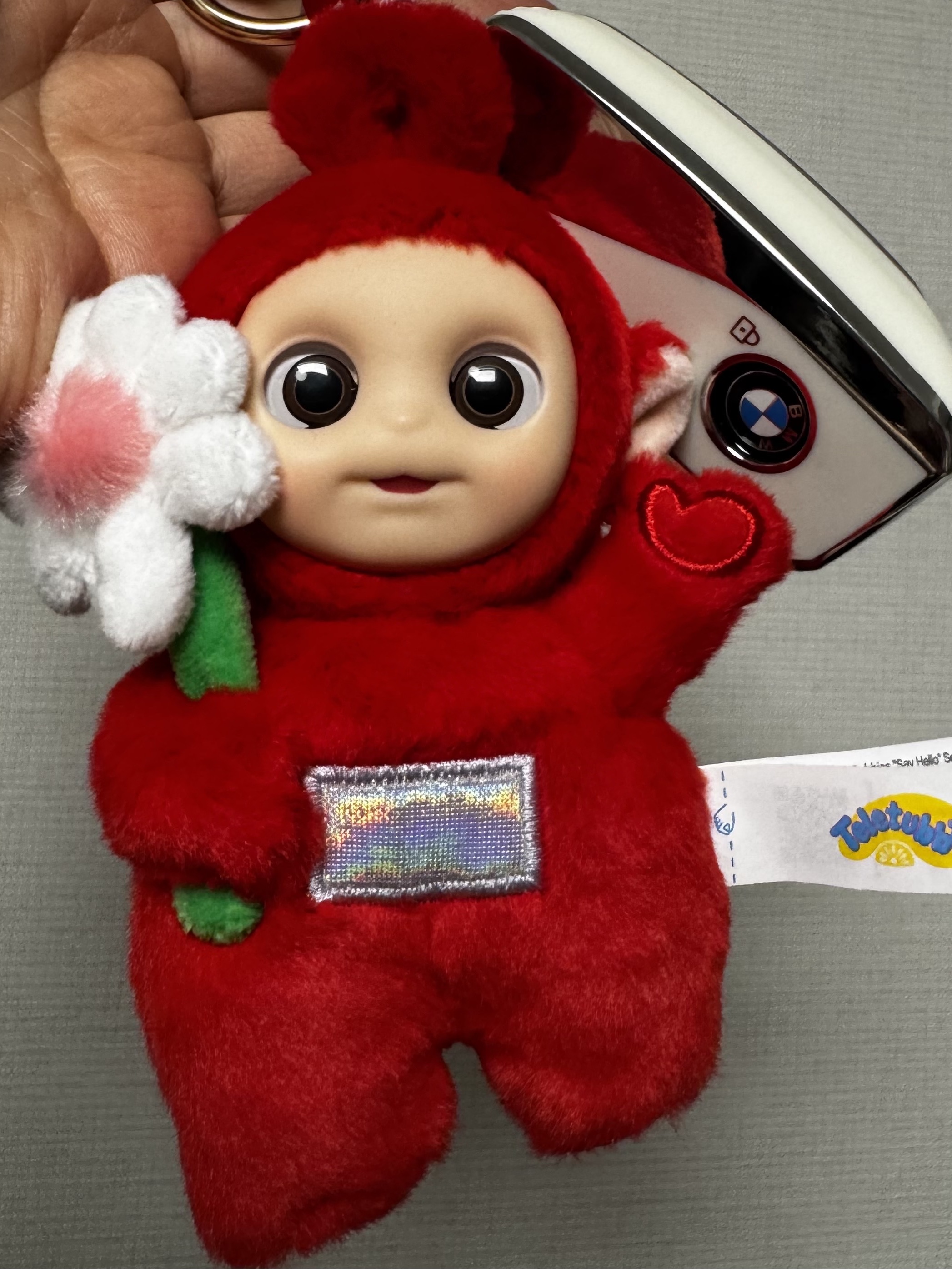 Pop Mart Teletubbies Say Hello Series Figures Sealed Case Po's Happy Flower (Opened Case) 착용 스타일