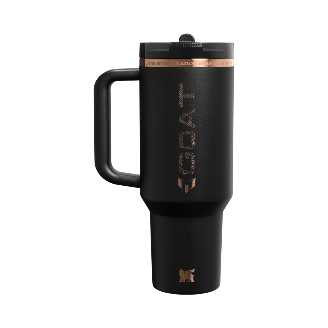 스탠리 x 메시 퀜처 프로투어 플립 스트로우 텀블러 1.18L 메시 고트 블랙(Stanley x Messi Quencher ProTour Flip Straw Tumbler 1.18L Messi Goat Black) - 2