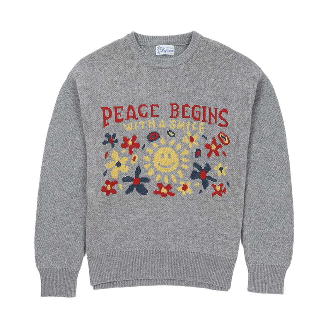 25103011_copy BIGWAVE COLLECTIVE Peace Begins Knit Melange