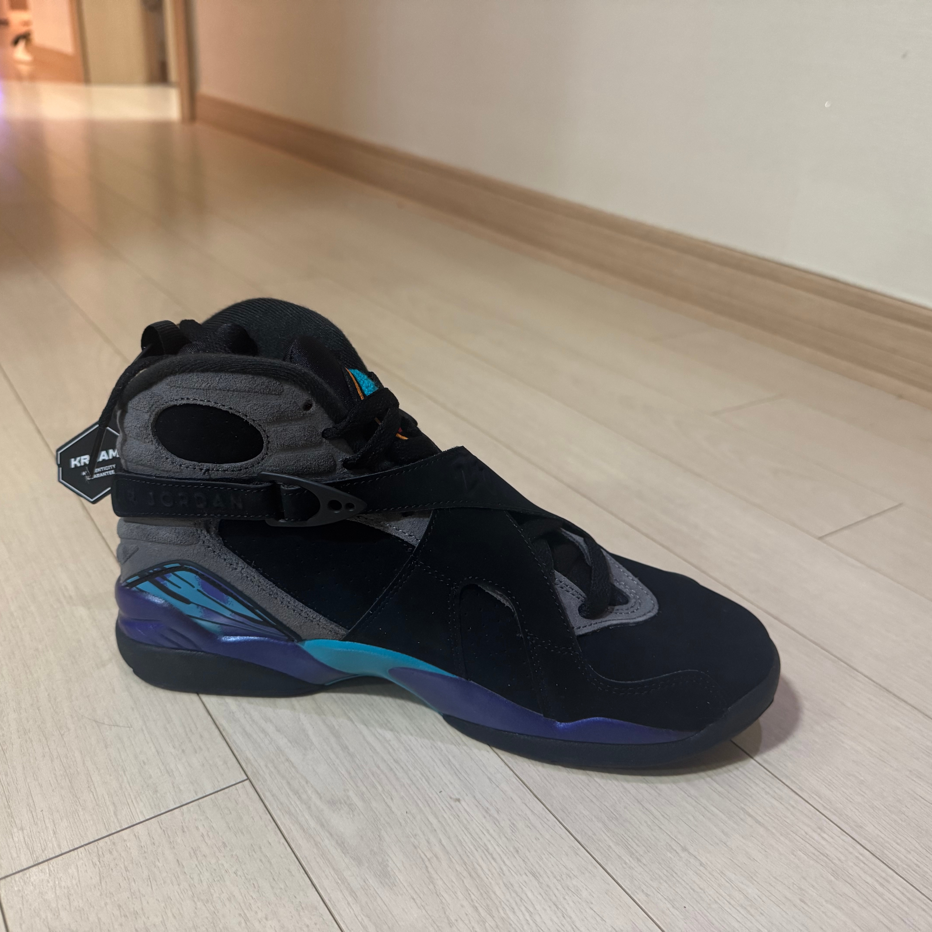 Jordan 8 Retro Aqua 2025 착용 스타일