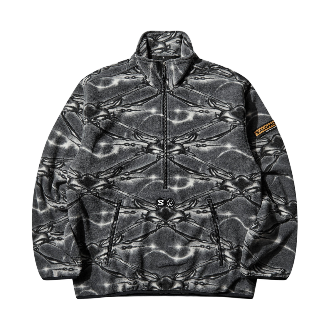 살로몬 x 슬램잼 플리스 캐슬락(Salomon x Slam Jam Fleece Castlerock)