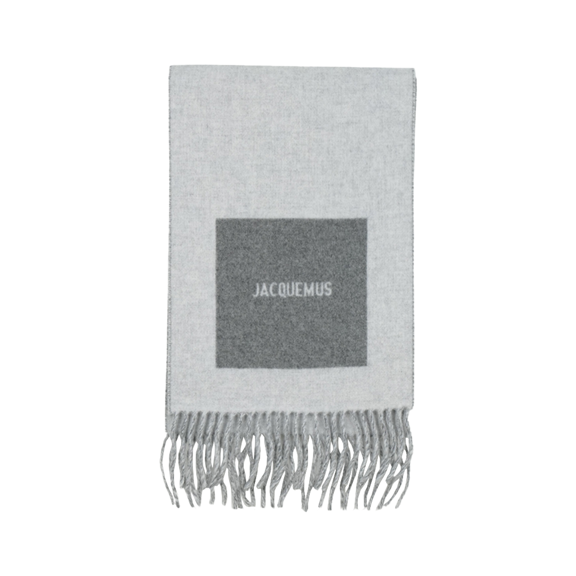 24HACU00579AOT4044 [20% 쿠폰] Jacquemus Wool Muffler Grey