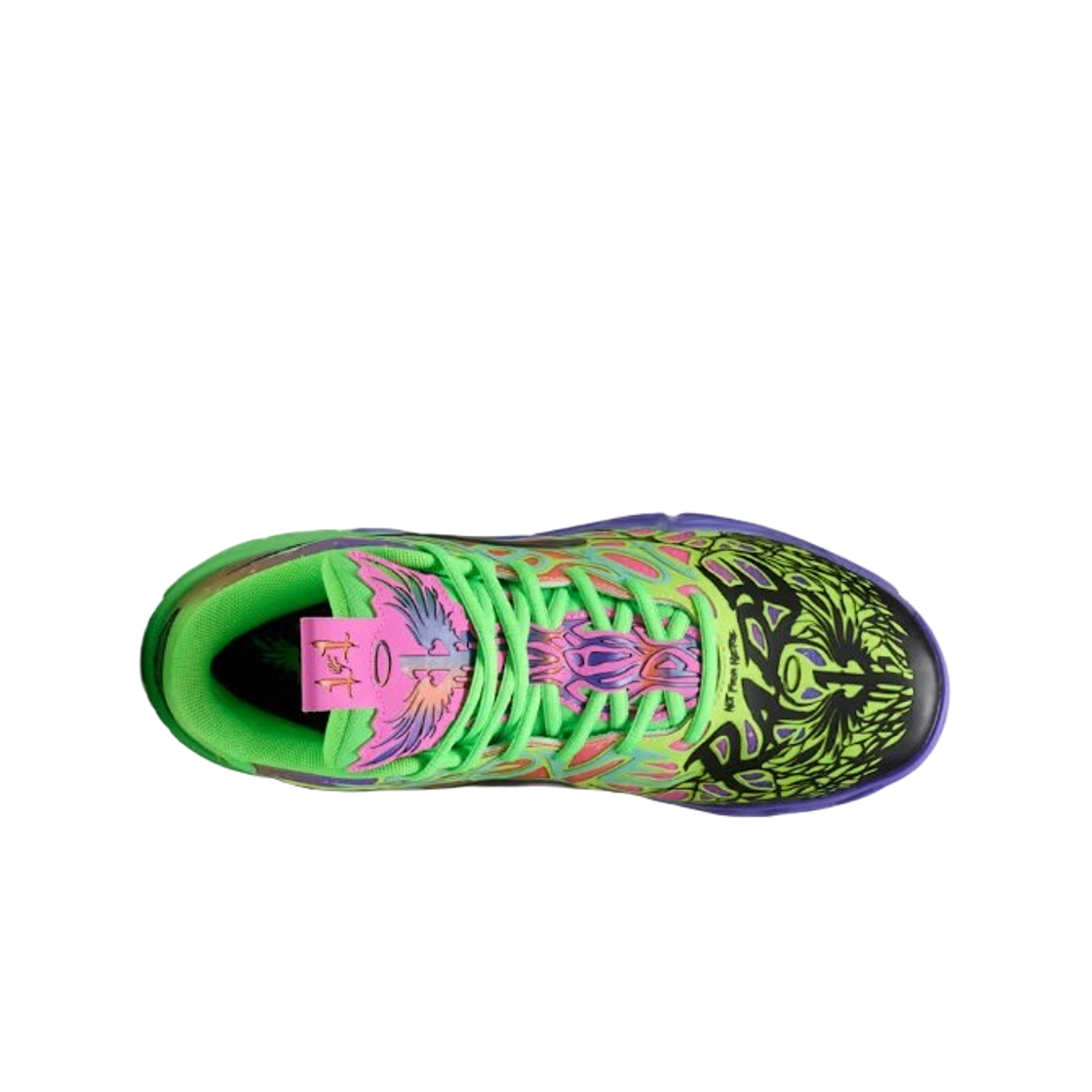 푸마 MB.04 비 유 블랙 일렉트릭 페퍼민트(Puma MB.04 Be You Black Electric Peppermint) - 2