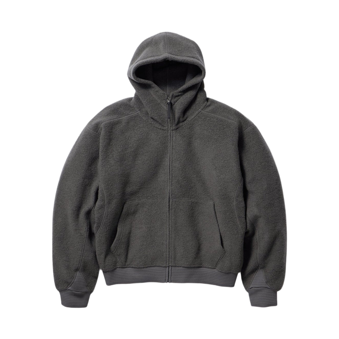 GZ35304 Goldwin 0 Wool Fleece Hoodie Dark Lava