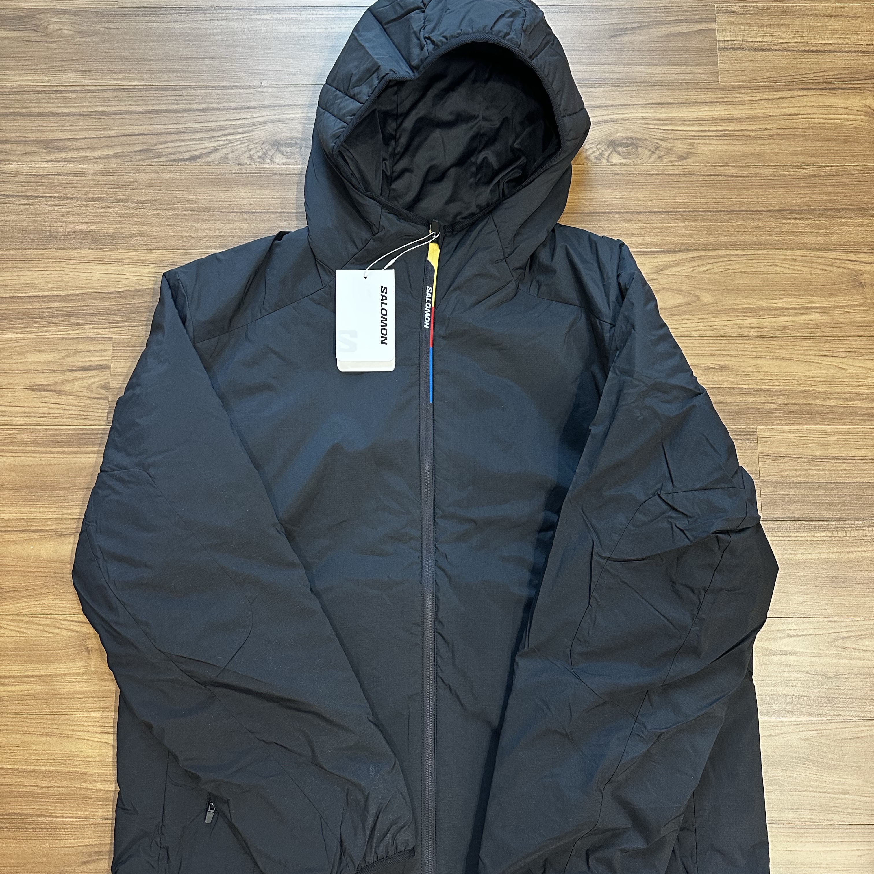 Salomon Modisay Padded Jacket Black 착용 스타일