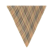 Burberry Check Silk Chiffon Scarf Sand Beige
