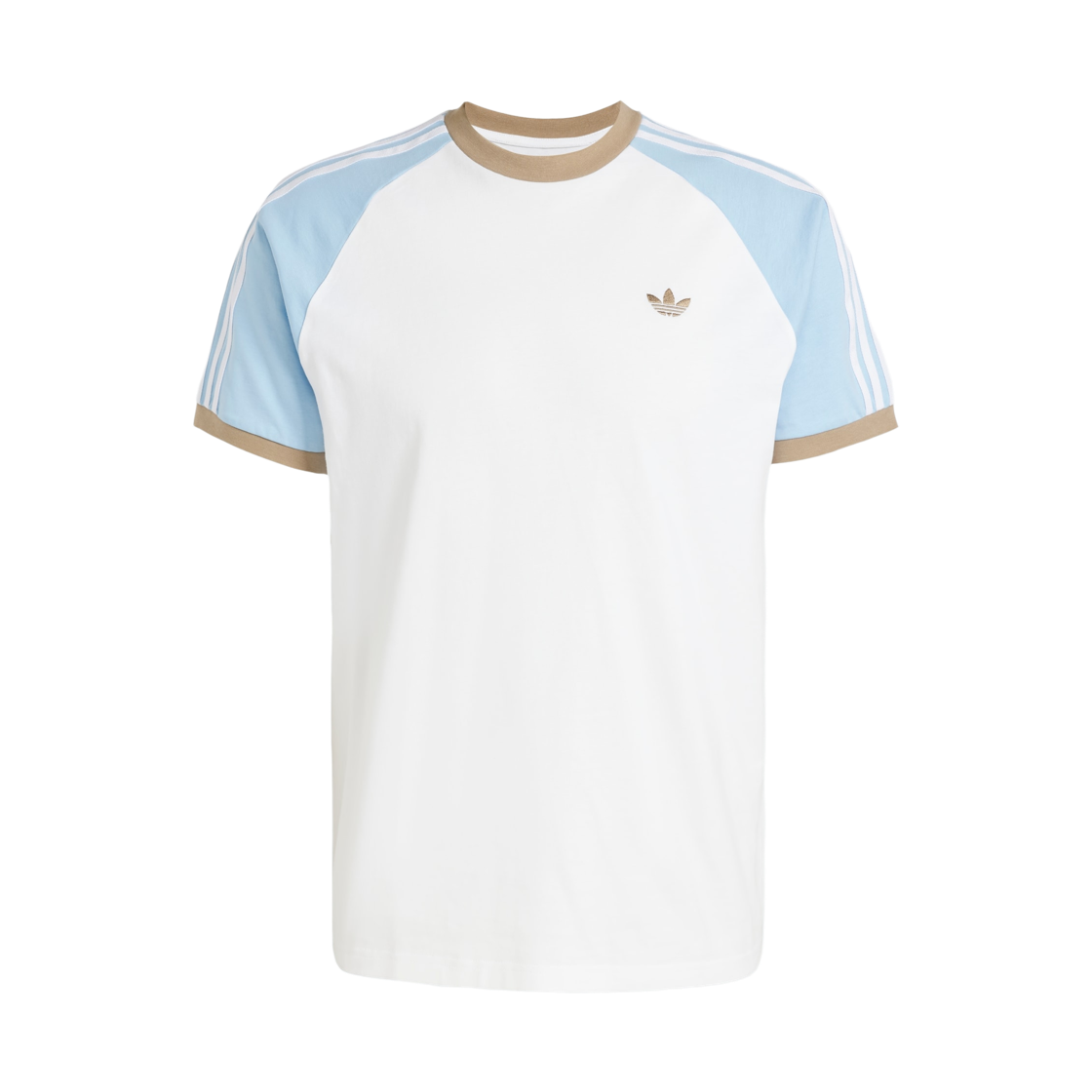 KC4960 Adidas Originals Cali T-Shirt White Clear Sky - KR Sizing