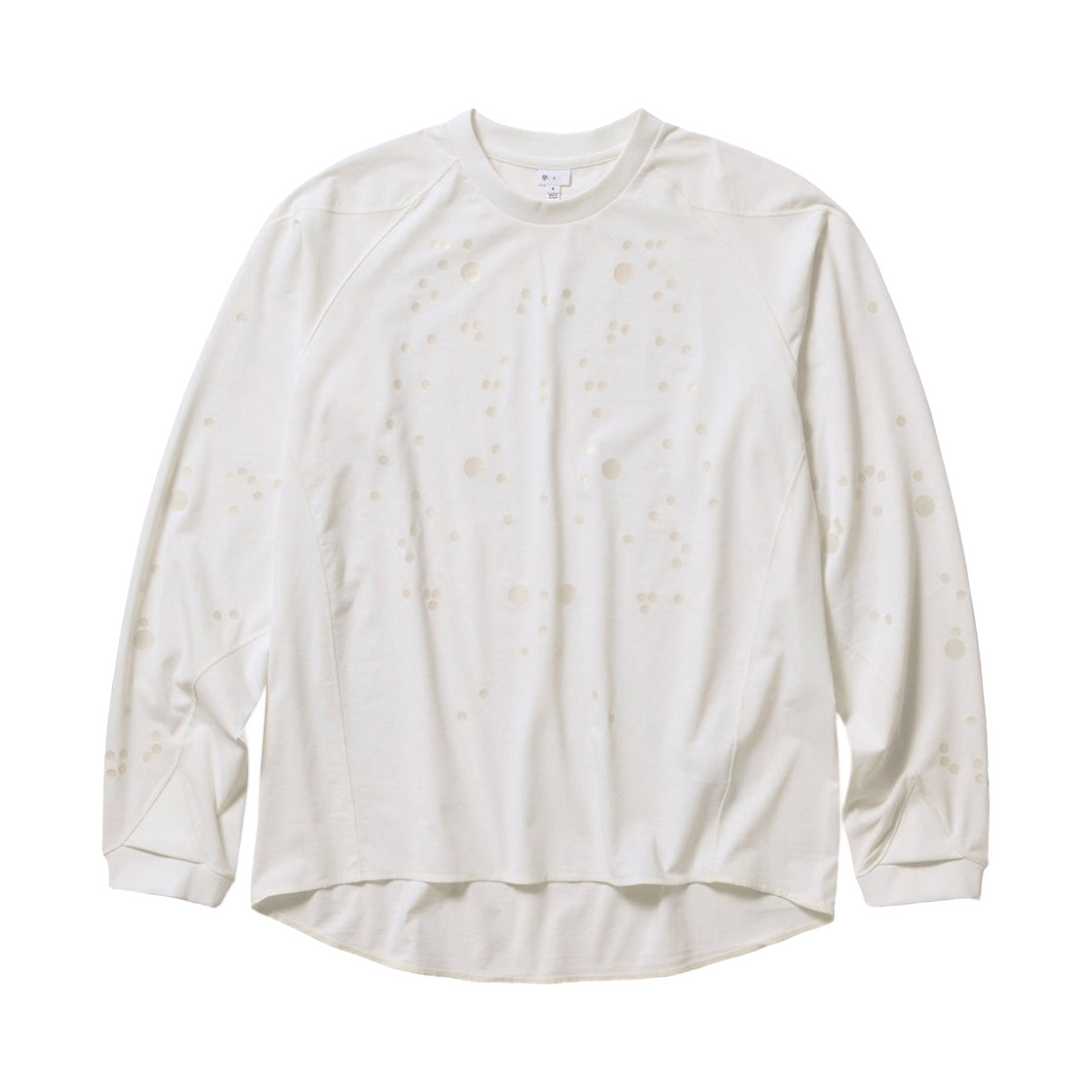 GZ45307 Goldwin 0 Graphic L/S T-Shirt White
