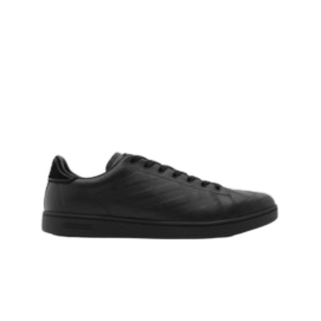 버버리 엠보스 체크 레더 세트 스니커즈 블랙(Burberry Embossed Check Leather Set Sneakers Black)