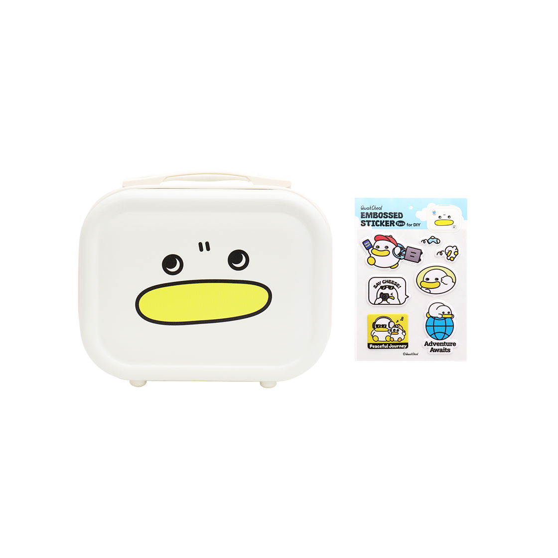 곽철이 레디백 2종+엠보싱 스티커(QwakCheol Ready Bag)