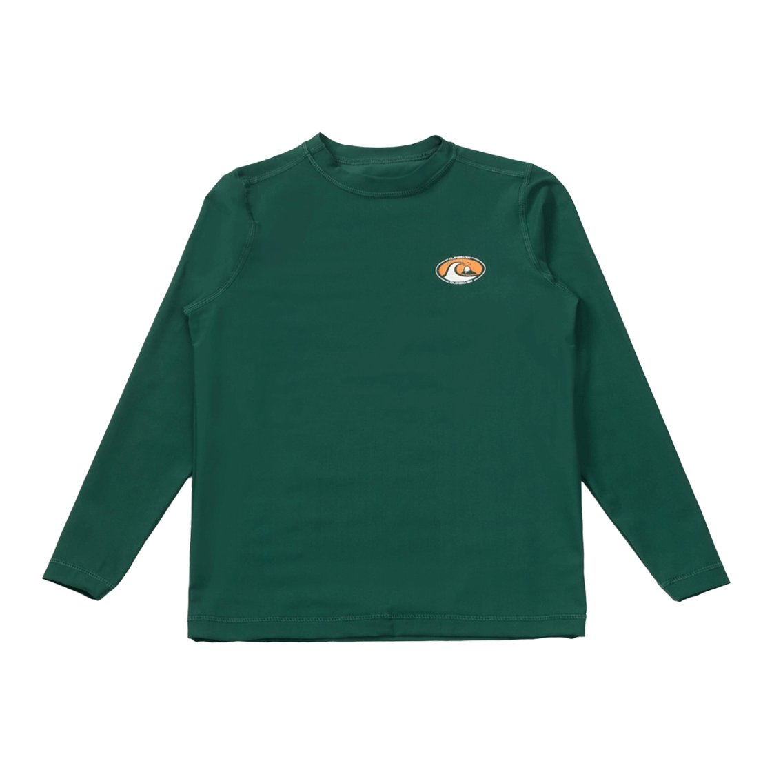 KF21BR061GRN QUIKSILVER Youth UPF 50+ Flobber Chaos Long Sleeves Rashguard (KF21BR061GRN)