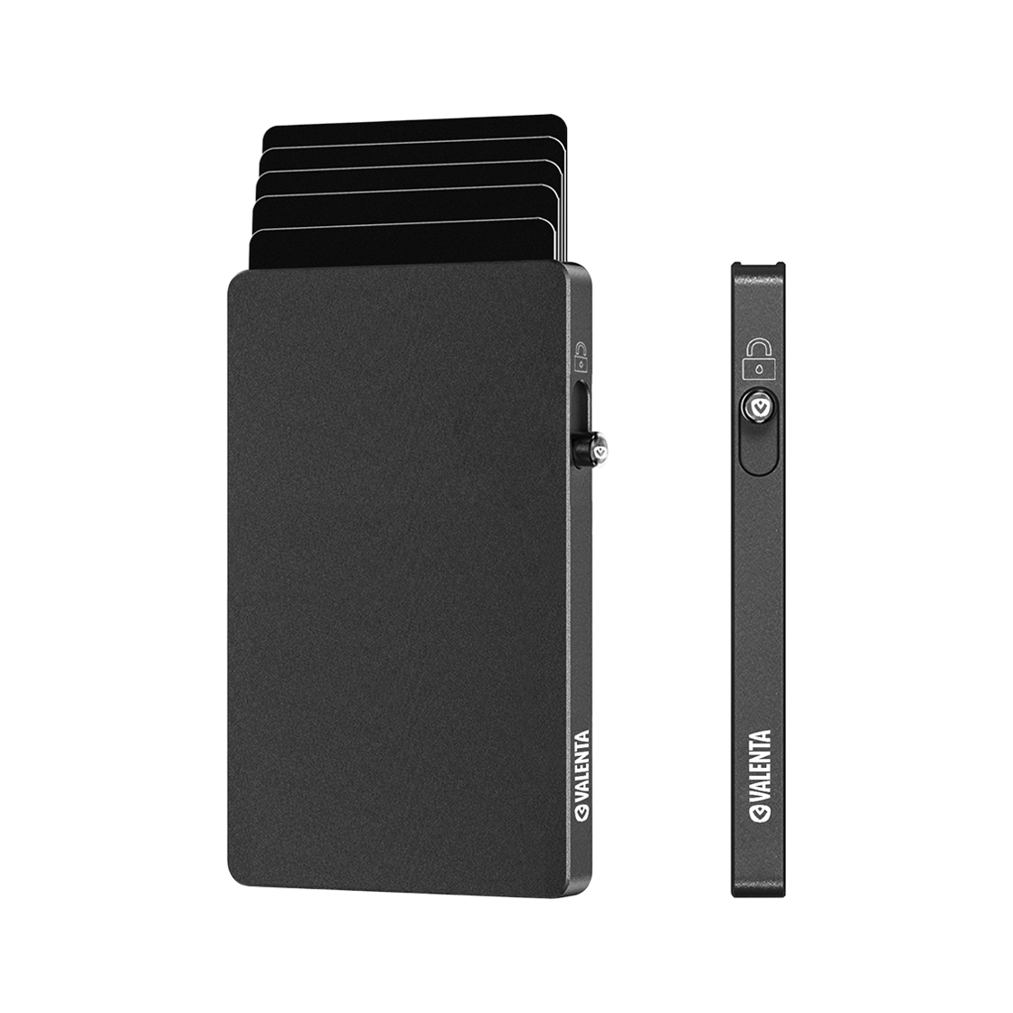 발렌타 알루미늄 맥세이프 카드지갑 그라파이트(VALENTA ALUMINUM MAGSAFE CARD WALLET GRAPHITE)