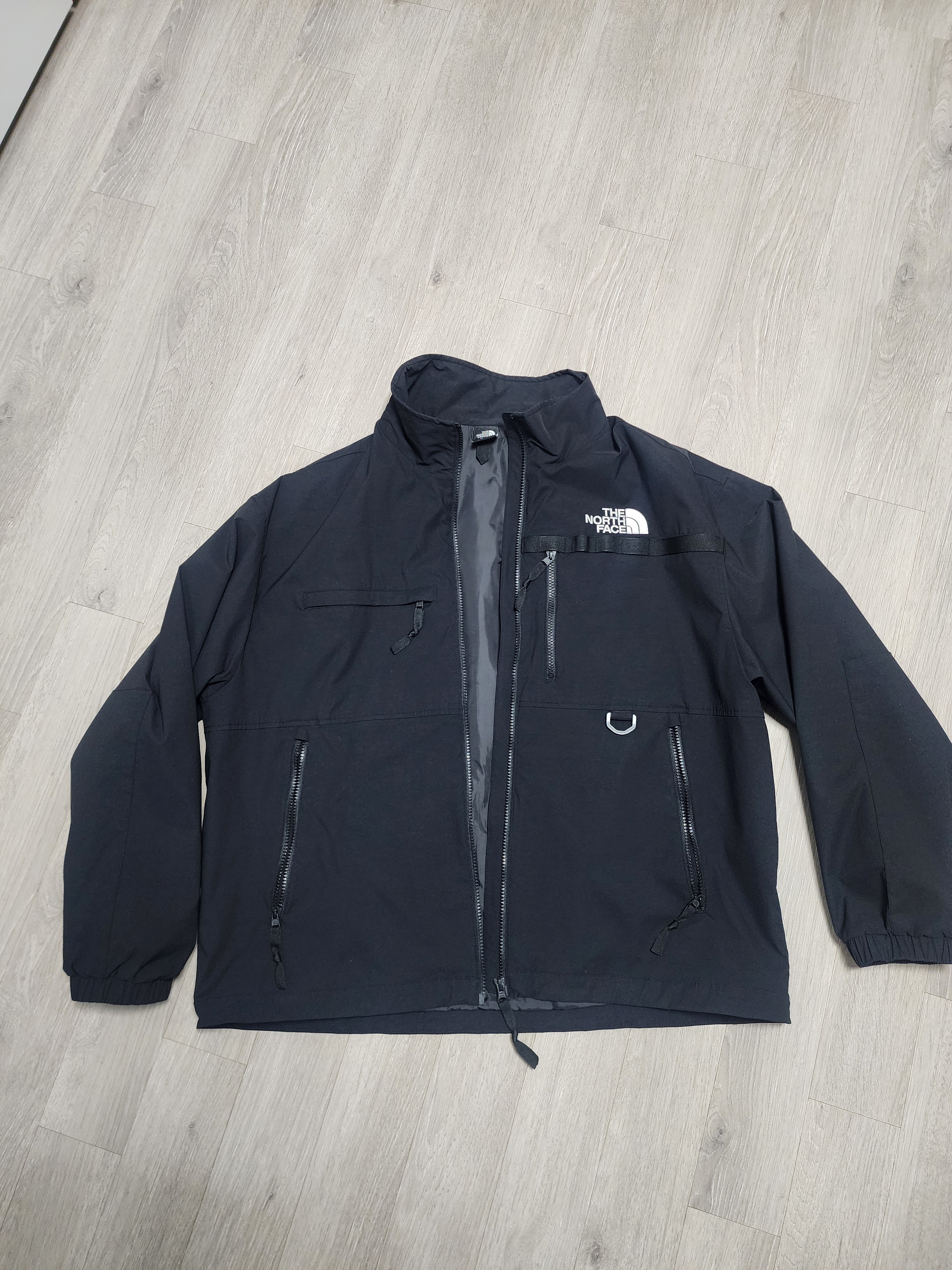 The North Face Denali Wind Jacket Black 착용 스타일
