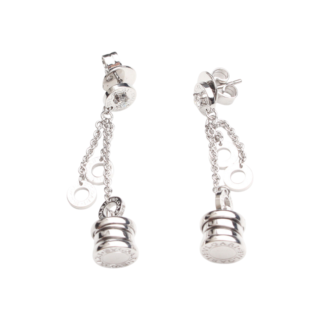 불가리 비제로원 화이트골드 다이아 귀걸이(Bulgari B.Zero1 White Gold Diamond Earrings)