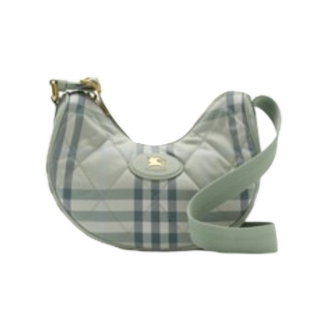 81208781 Burberry Horseshoe Crossbody Bag Seafoam Green