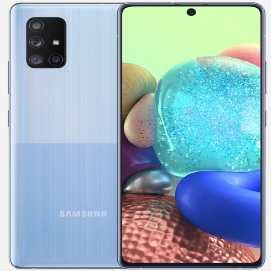 SM-A716 [S등급] Refurbished Galaxy A71 (Quantum) 128GB Prism Crush Blue