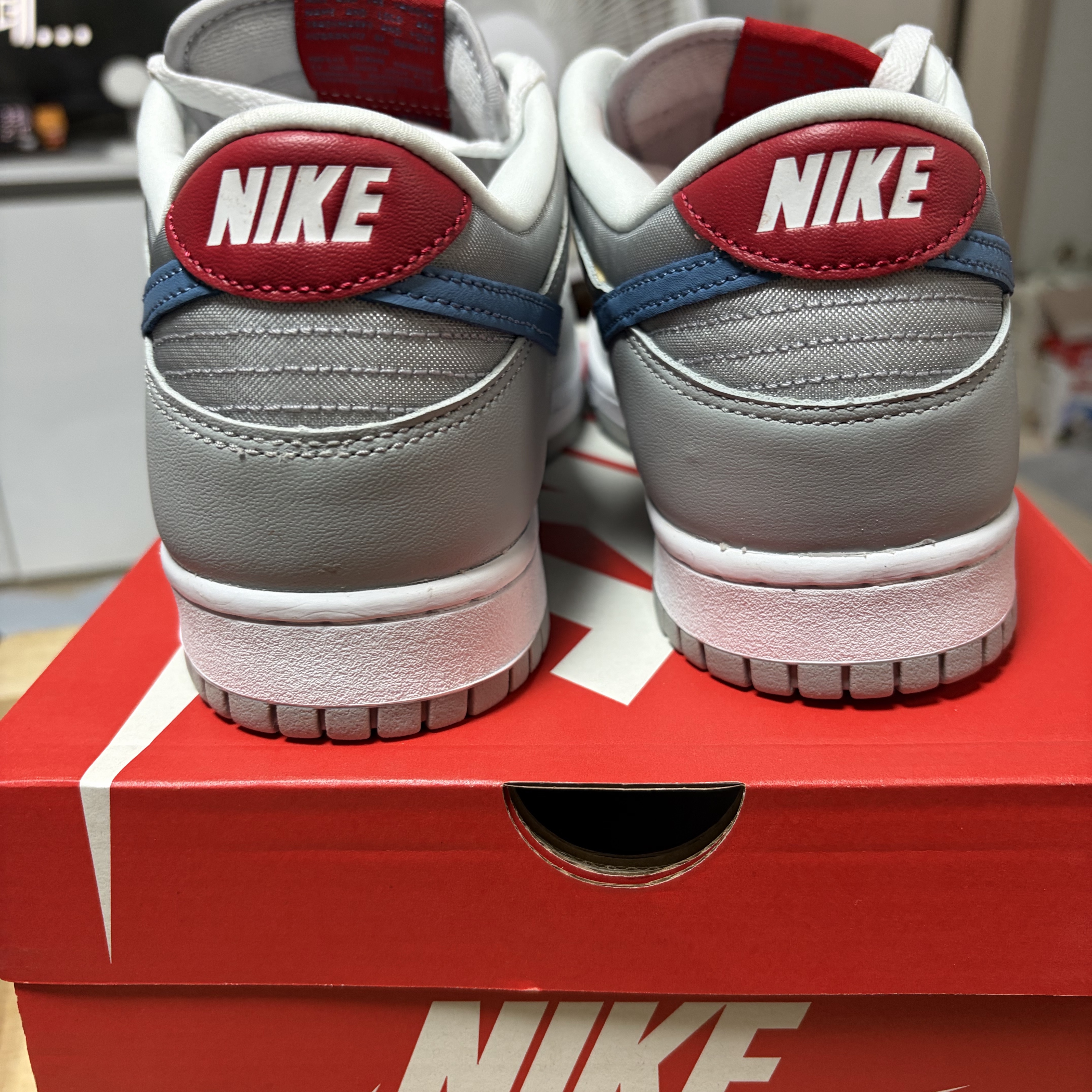 Nike Dunk Low Silver Blue 착용 스타일 - 5