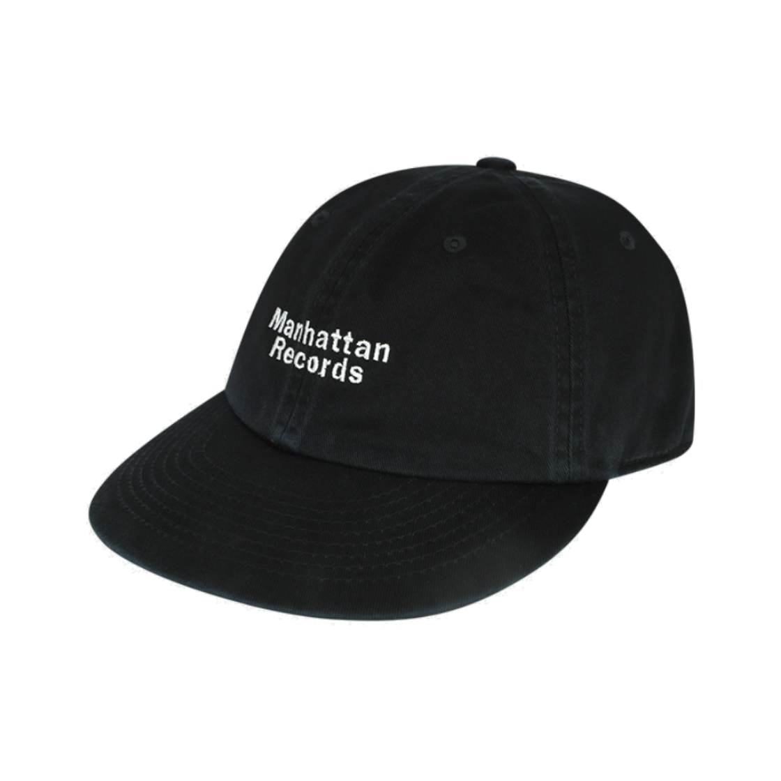 MR25CA015BK0 Manhattan Records Classic Logo Cap - Black