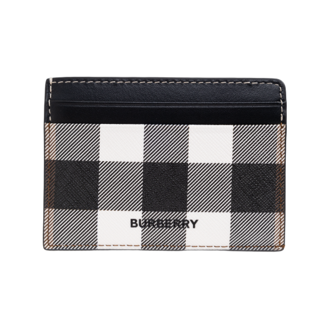 버버리 체크 카드 케이스 블랙(Burberry Check Card Case Black)