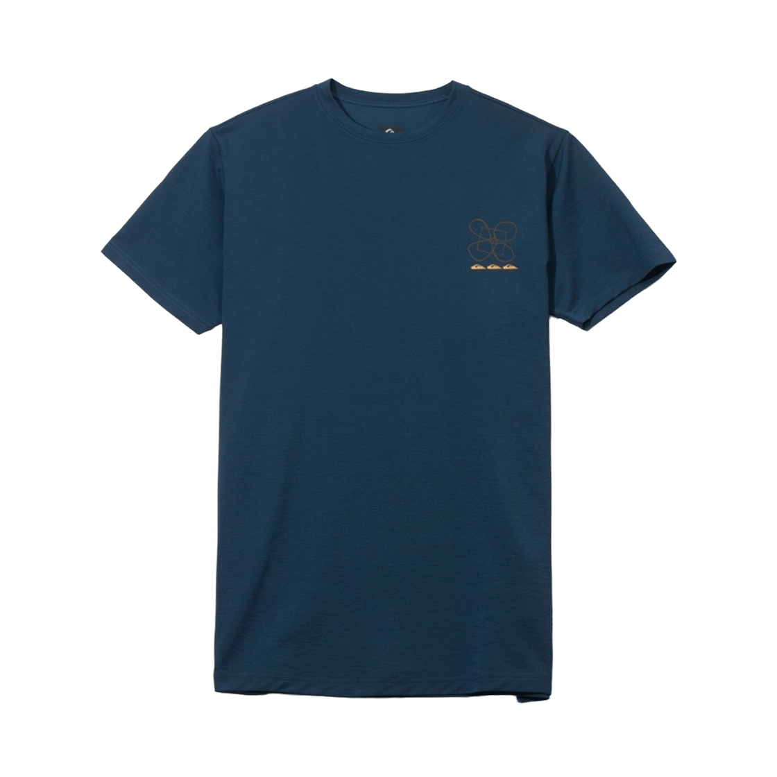 퀵실버 UPF 50+ 하트비트 반팔 래쉬가드 (QF21RE043DBL)(QUIKSILVER UPF 50+ Heartbeat Short Sleeves Rashguard (QF21RE043DBL)) - 1