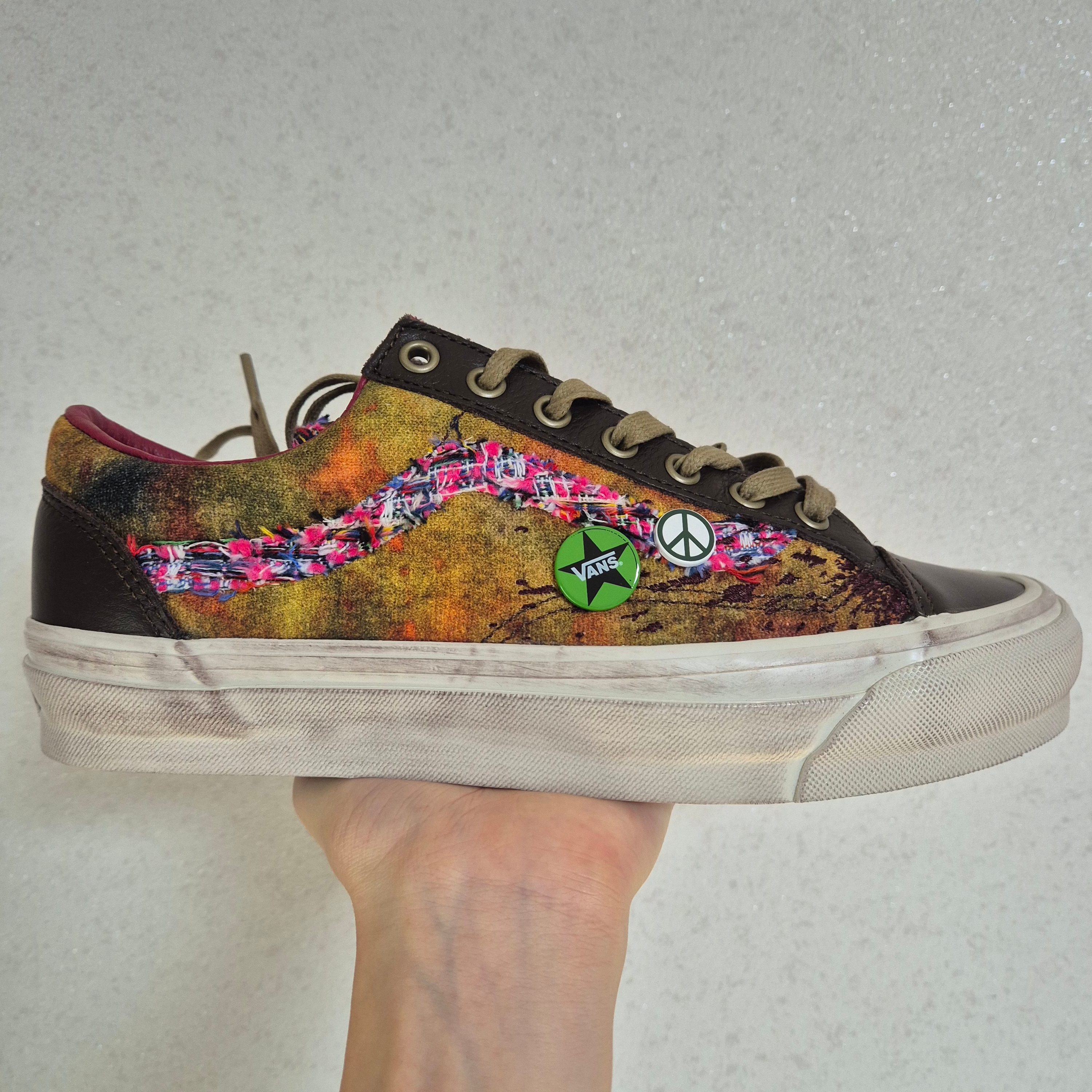 Vans Premium Old Skool 36 LX Souvenir Warm Brown 착용 스타일 - 2