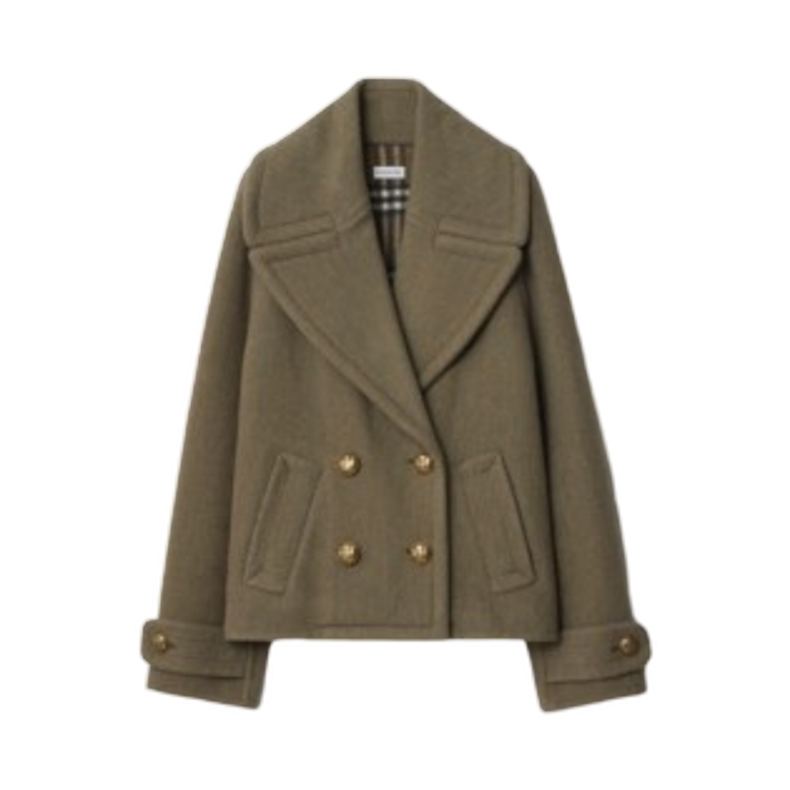 (W) 버버리 울 자켓 글레이드 그린