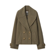 (W) Burberry Wool Jacket Glade Green