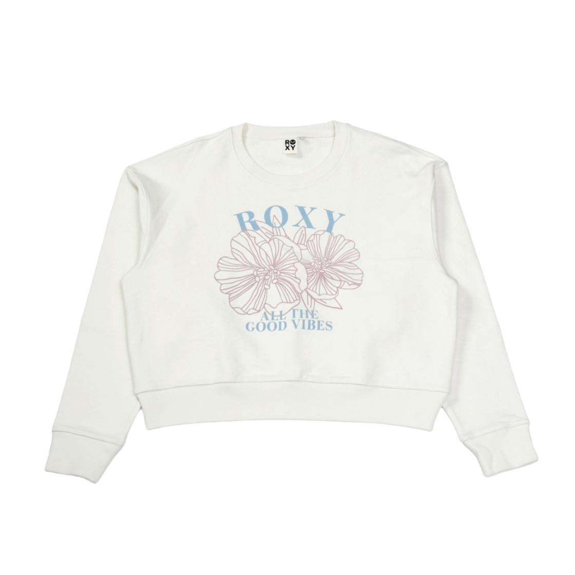 RF11LT106EGR ROXY On Flower Crewneck Sweatshirt  (RF11LT106EGR