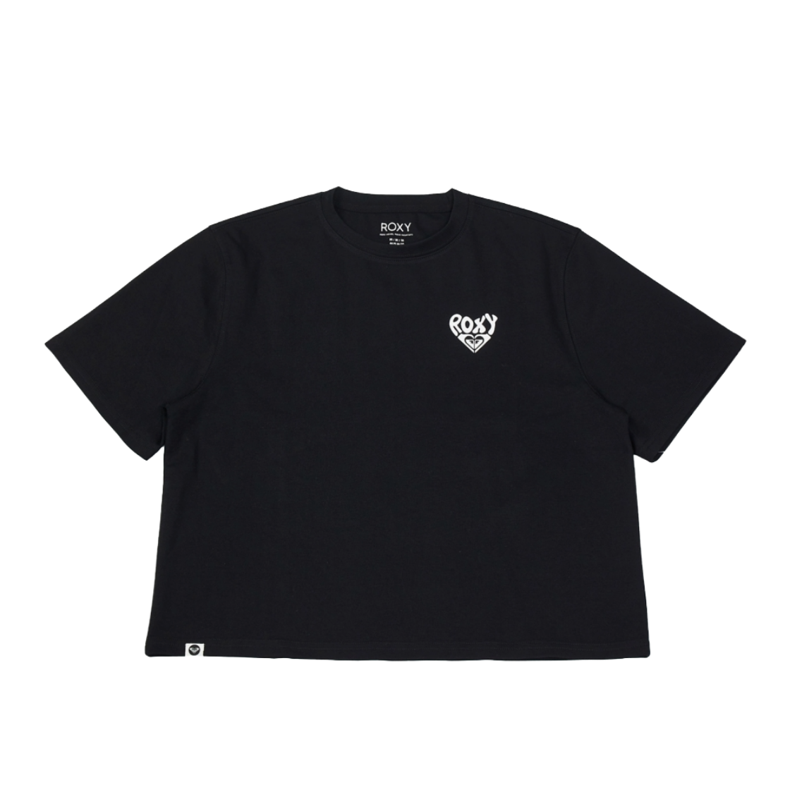 RF21ST107BLK ROXY Heart T-Shirt (RF21ST107BLK)