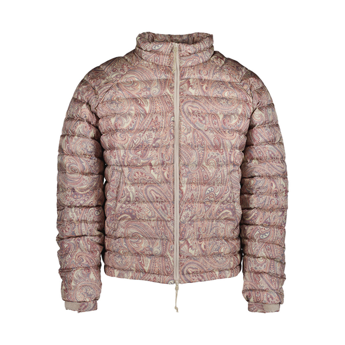 25FWUVASPPL Undermycar Hommage Embraced Aviator Slim Puffer Jacket Paisley