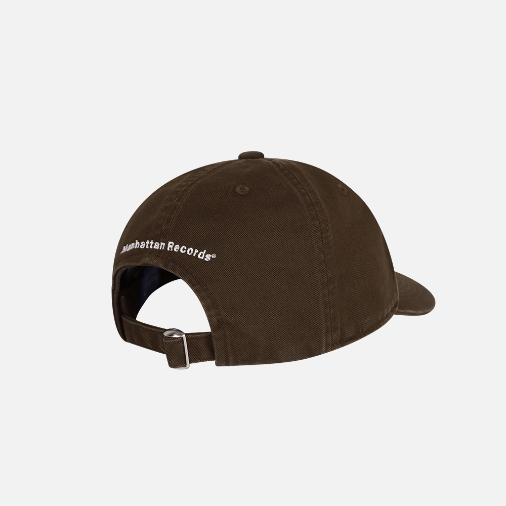 맨하탄 레코즈 엠 노트 로고 캡 - 브라운(Manhattan Records M Note Logo Cap - Brown) - 3